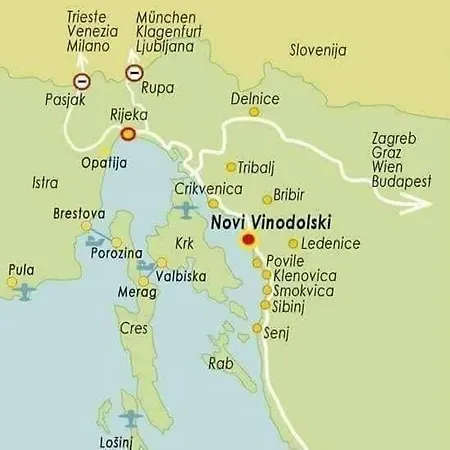 Ljuba Appartement Novi Vinodolski